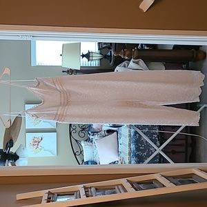 EXPRESS WHITE LACE JUMPSUIT SIZE L